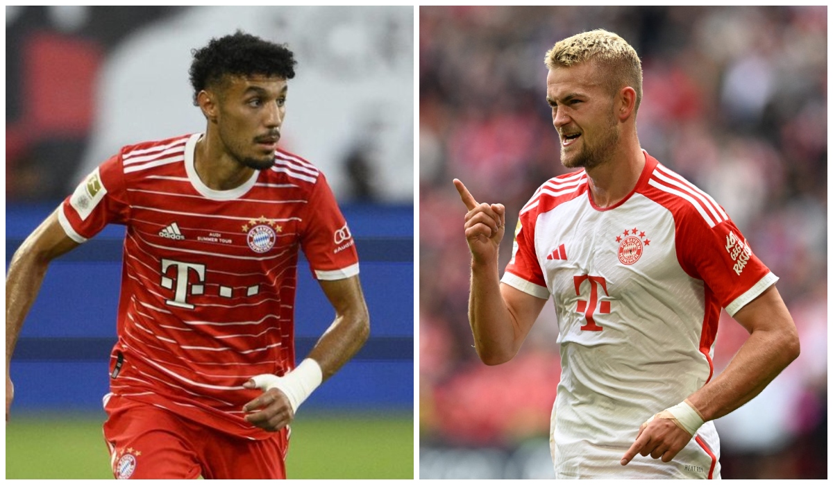 Bayern Munich duo Noussair Mazraoui and Matthijs de Lig